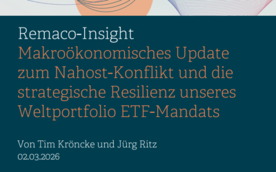 Remaco-Insight: Makroökonomisches Update zum Nahost-Konflikt und die strategische Resilienz unseres Weltportfolio ETF-Mandats